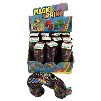 2" Super Magic Spring Toy [Rainbow Print]