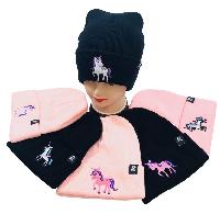 Knitted Cuffed Hat [Unicorn] 