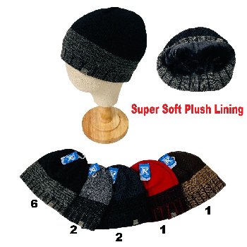 Super-Soft Lined Beanie [Two-Tone]