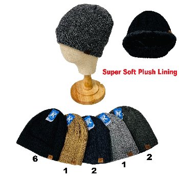 Super-Soft Lined Beanie [Ribbed]
