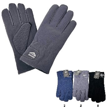 Men's Lined Touch Screen Waterproof Gloves