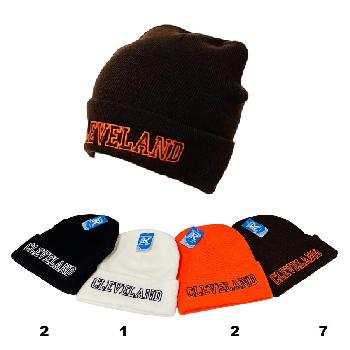 Cuffed Knit Toboggan [CLEVELAND B/O]