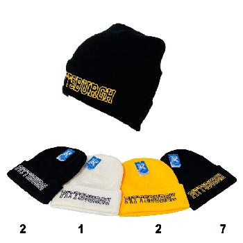 Cuffed Knit Toboggan [PITTSBURGH]