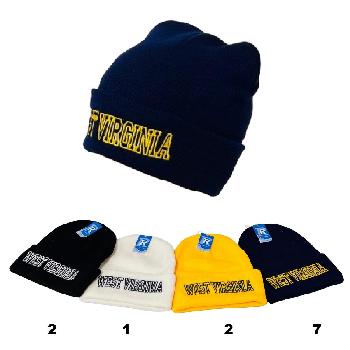 Cuffed Knit Toboggan [WEST VIRGINIA]