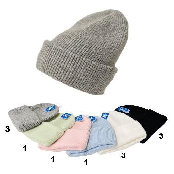 Ladies Super Soft Double Fold Knit Hat [Wide Cuff]